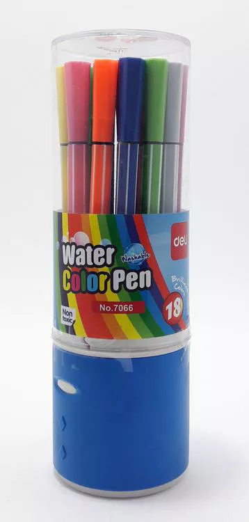 Deli Water Colour Pen 18pcs