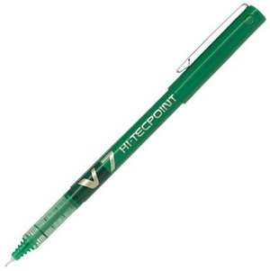 Pilot V7 Hi-tecpoint Pen Green