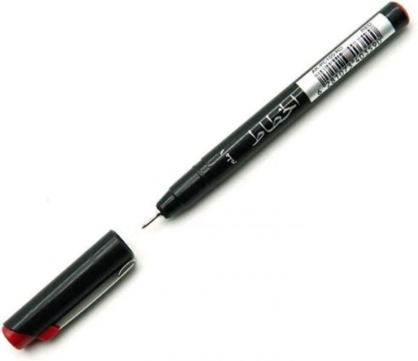 Al Khatat Calligraphy Pen, 1 mm Line Width, Red