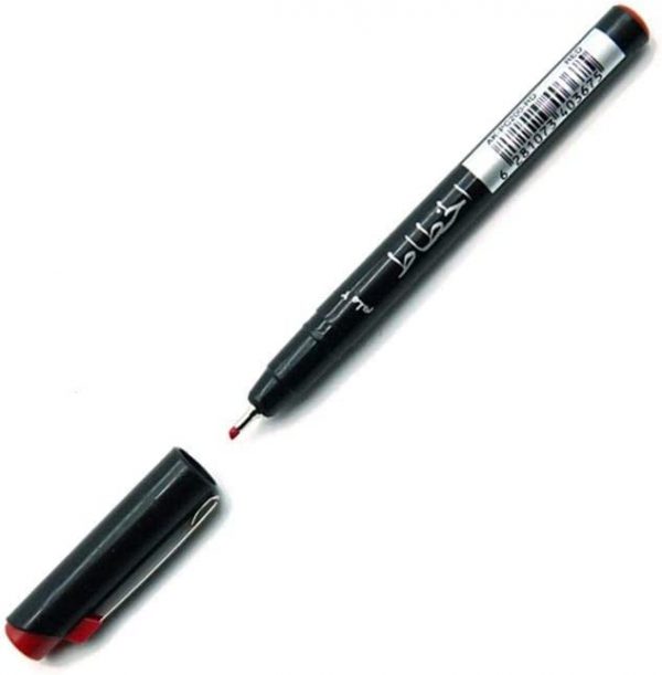 Al Khatat Calligraphy Pen, 2 mm Line Width, Red