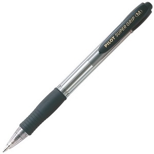 Pilot Super Grip Ball Pen -Black