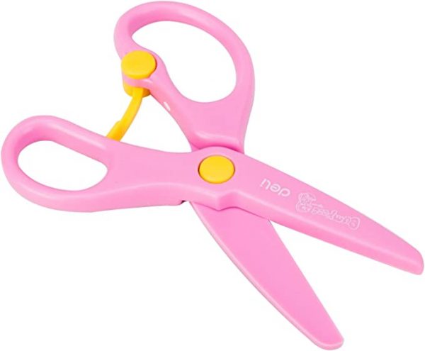 Deli Plastic Scissors, Ed60402, Bumpees