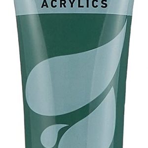 Super Deal Acrylic Color Paint Tube 75ml Hooker's Green