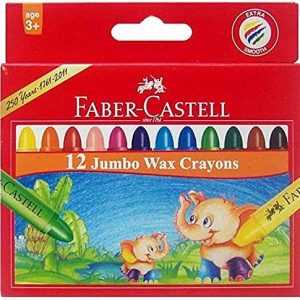 Faber-Castell 12 Oil Pastels - Triangular Grip