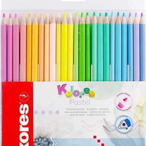 Kores - Kolores Pastel: 24 Coloured Pencils 24pcs