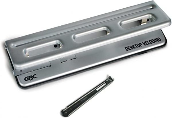 GBC Desktop VeloBinder Strip Binding Machine,