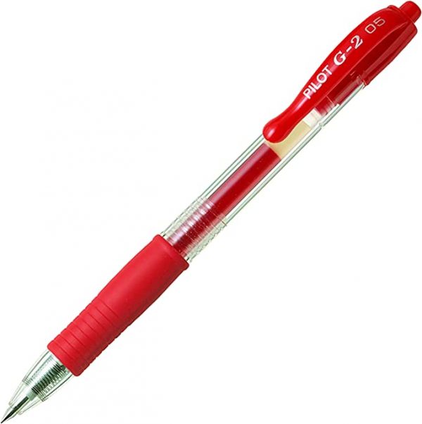 Pilot G205- Roller Ball Gel Pen 0,5 mm -Red