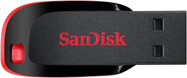 Sandisk 32 GB Cruzer Blade Usb 2.0 Flash Drive - Black