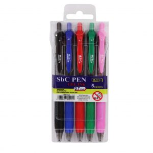 Sbc Pen Gel Ink 5 Colors