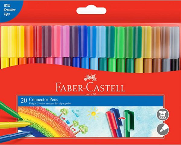 Faber-Castell Connector Felt Pen 20 Color