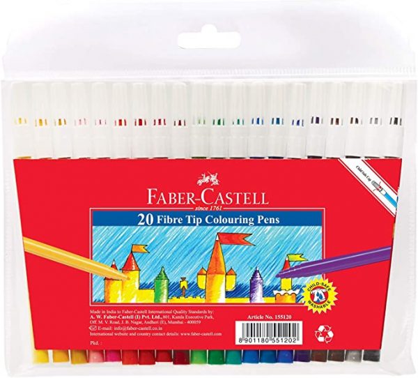 Faber-Castell Felt Pen 20 Color