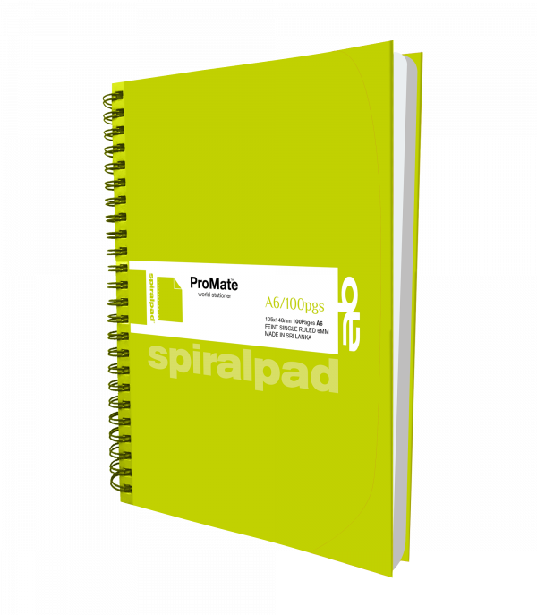 ProMate A6 Spiral Pad 100Pgs