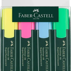 Faber-Castell Classic Highlighter Wallet Of 4