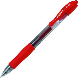Pilot G207 - Roller Ball Gel Pen 0,7 mm -Red