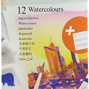 Faber Castell Creative Studio Watercolor Tubes Set, 12 X 9 ml