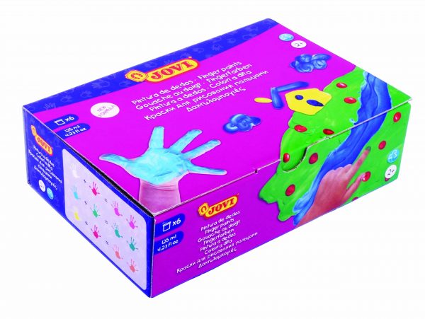 Jovi Finger Paint 125ml 6pcs