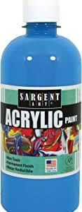 Sargent Art  16-Ounce Acrylic Paint, Turquoise