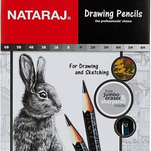 Nataraj 12 Degree Drawing Pencils