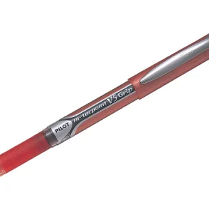Pilot Hi-tecpoint V5 Grip Roller Ball Pen Red
