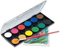 FIS Water Colours 12color cakes