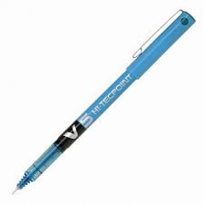 Pilot V5 Hi-tecpoint Pen Light Blue