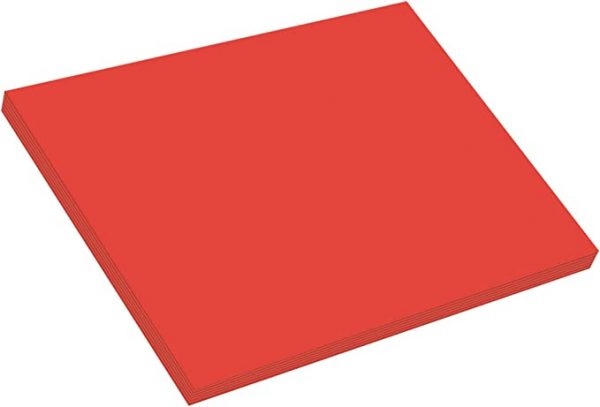 Neon Red Color Envelopes 110x220 80gsm 25 Envelops