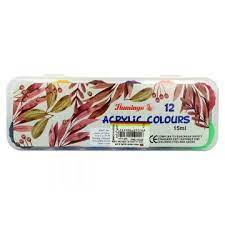 Flamingo Acrylic Colours 15ml 12pcs